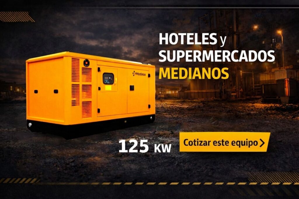 Alquiler de Planta de 125 Kw