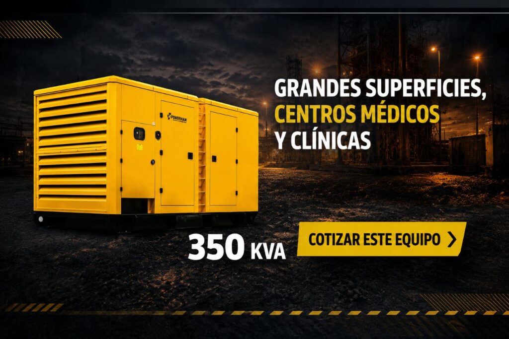 Alquiler de Planta de 350 Kw