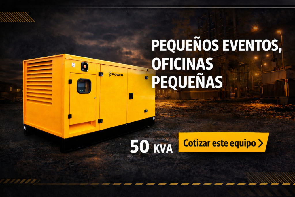 Alquiler de Planta de 50 Kw