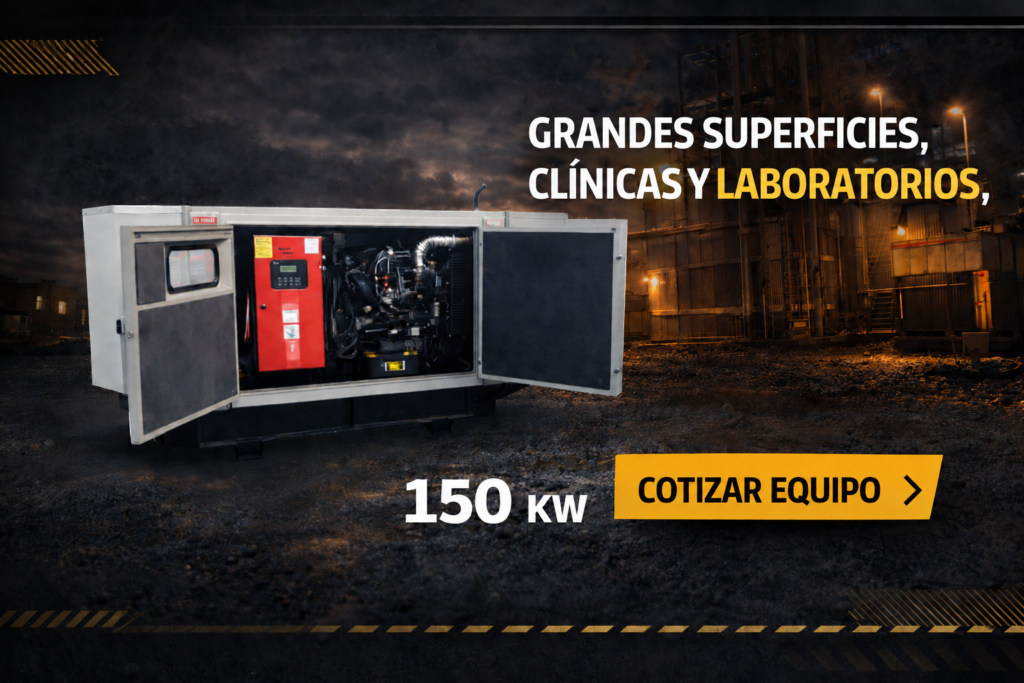 Alquiler de Planta de 150 Kw